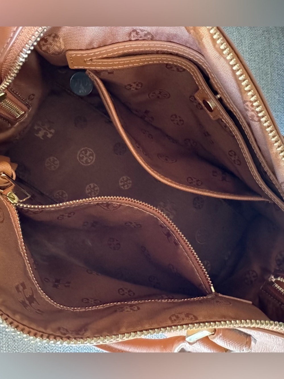Tory Burch Bag Robinson bowling Crossbody Leather Bag - Picture 5 of 10